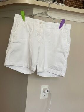 White Women's Chino Shorts